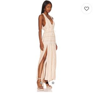 L*Space Emma Coverup Midi Dress in Sunsoaked Stripe